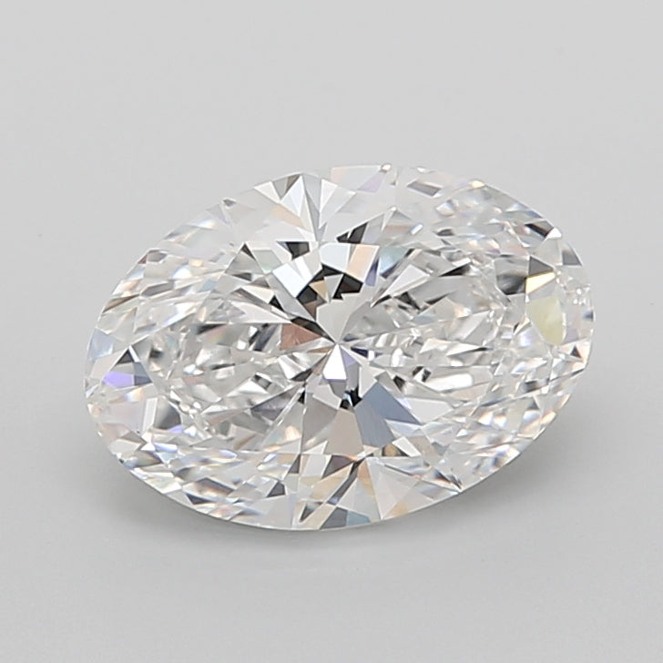 5.04 Carat Oval Shaped, Ideal Cut, E Color, VVS2 Clarity, IGI Certified Lab Grown Diamond