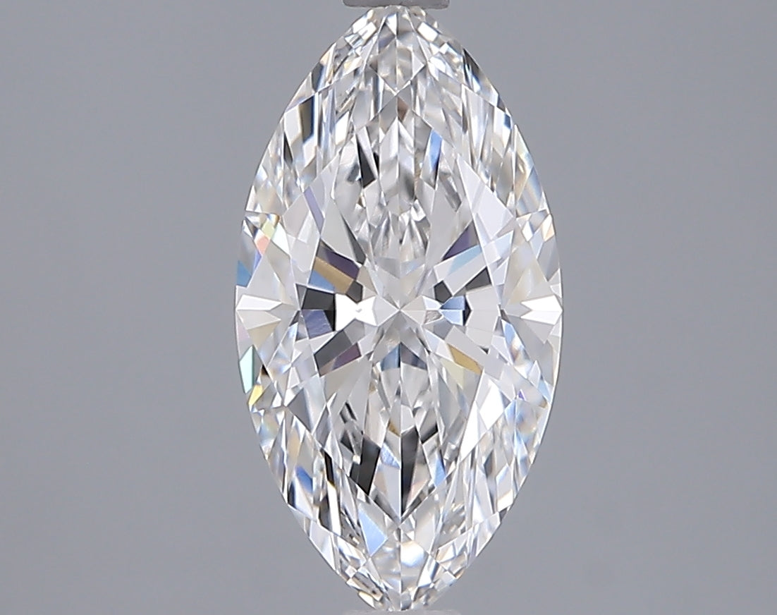2.04 Carat Marquise Shaped, Ideal Cut, E Color, VVS1 Clarity, IGI Certified Lab Grown Diamond