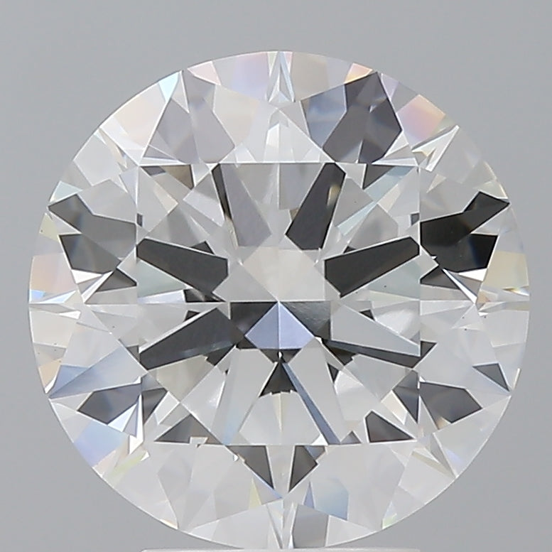 4.55 Carat Round Shaped, Excellent Cut, E Color, VS1 Clarity, IGI Certified Lab Grown Diamond