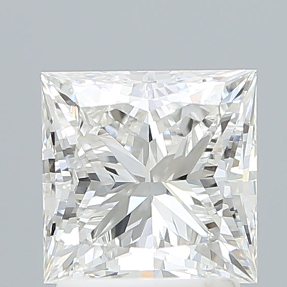 2.00 Carat Princess Shaped, Ideal Cut, F Color, VVS2 Clarity, IGI Certified Lab Grown Diamond