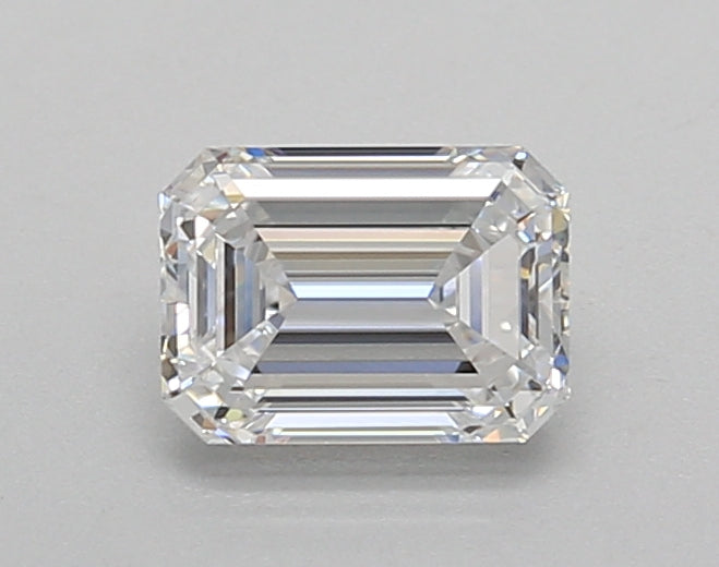 0.72 Carat Emerald Shaped, Very Good Cut, D Color, VS1 Clarity, IGI Certified Lab Grown Diamond