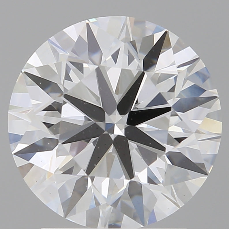 2.50 Carat Round Shaped, Ideal Cut, D Color, VS1 Clarity, IGI Certified Lab Grown Diamond