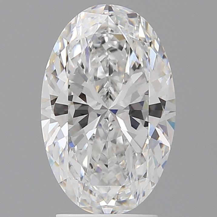 3.10 Carat Oval Shaped, Ideal Cut, E Color, VVS2 Clarity, IGI Certified Lab Grown Diamond