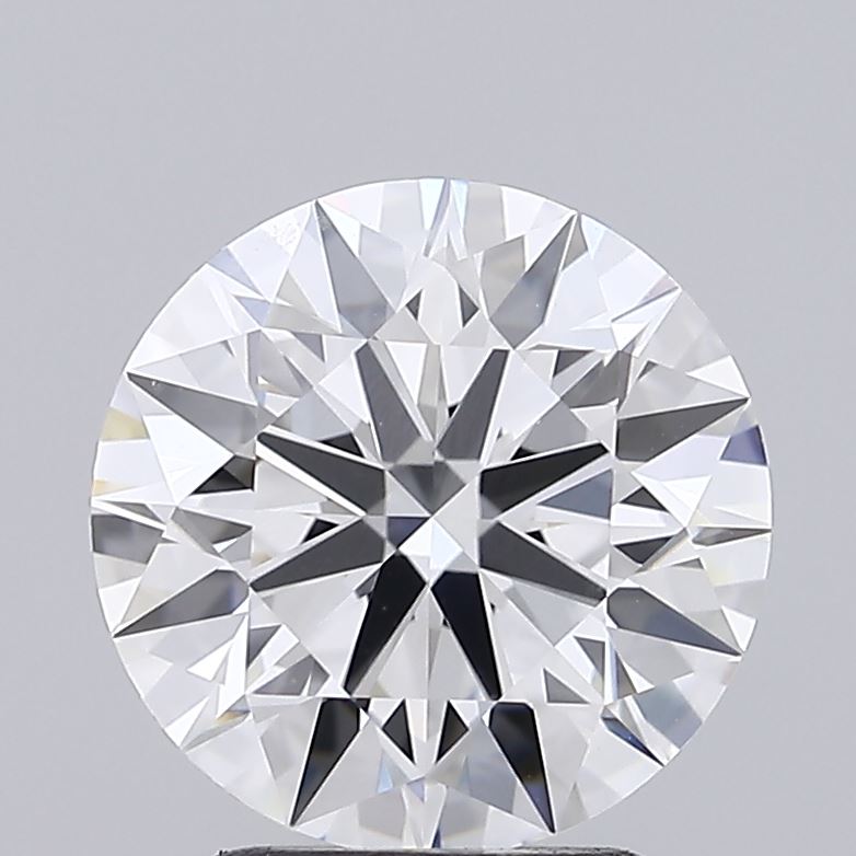 2.72 Carat Round Shaped, Ideal Cut, E Color, VVS2 Clarity, IGI Certified Lab Grown Diamond