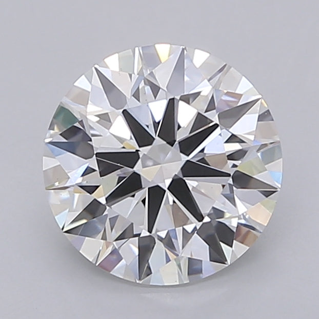 2.03 Carat Round Shaped, Ideal Cut, D Color, VS1 Clarity, IGI Certified Lab Grown Diamond