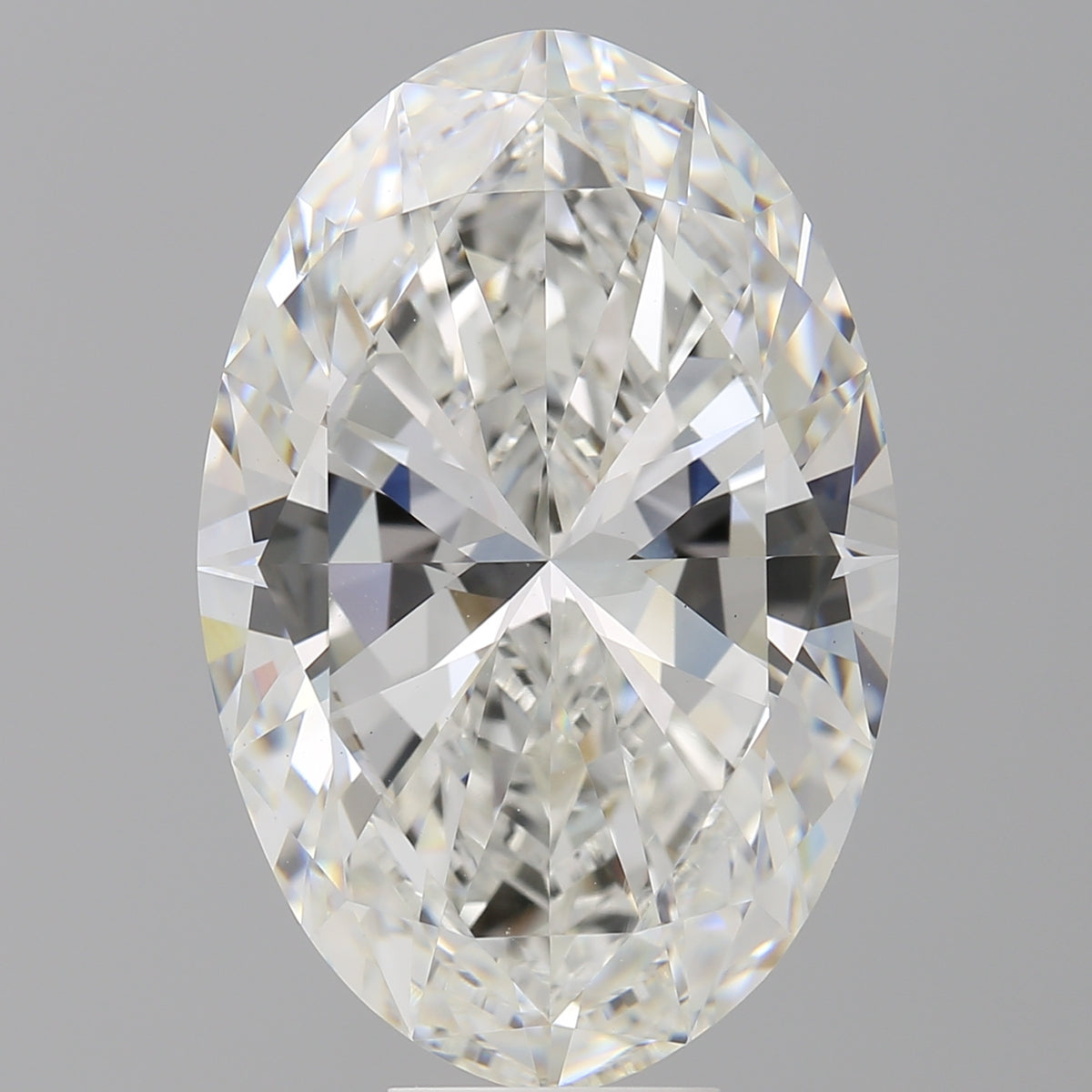 11.09 Carat Oval Shaped, Ideal Cut, F Color, VVS2 Clarity, IGI Certified Lab Grown Diamond