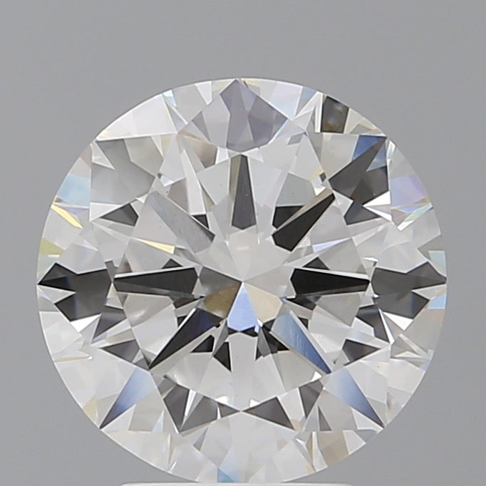 4.03 Carat Round Shaped, Excellent Cut, F Color, VVS2 Clarity, IGI Certified Lab Grown Diamond