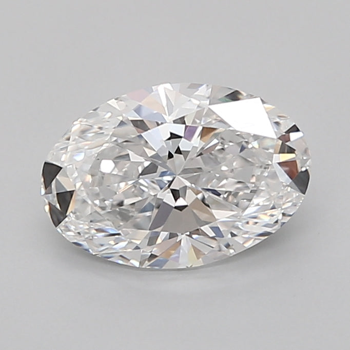 1.52 Carat Oval Shaped, Very Good Cut, D Color, VVS2 Clarity, IGI Certified Lab Grown Diamond
