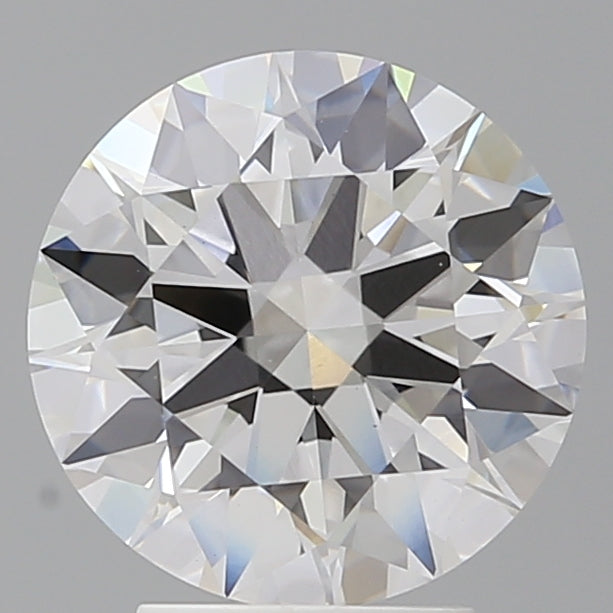 3.55 Carat Round Shaped, Ideal Cut, E Color, VVS2 Clarity, IGI Certified Lab Grown Diamond