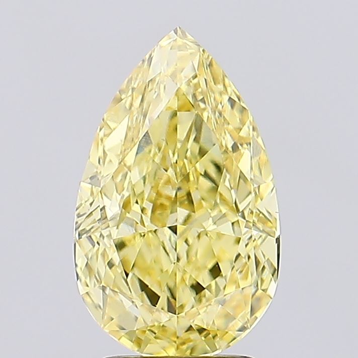 3.26 Carat Pear Shaped, Ideal Cut, VVS2 Clarity, IGI Certified Lab Grown Diamond