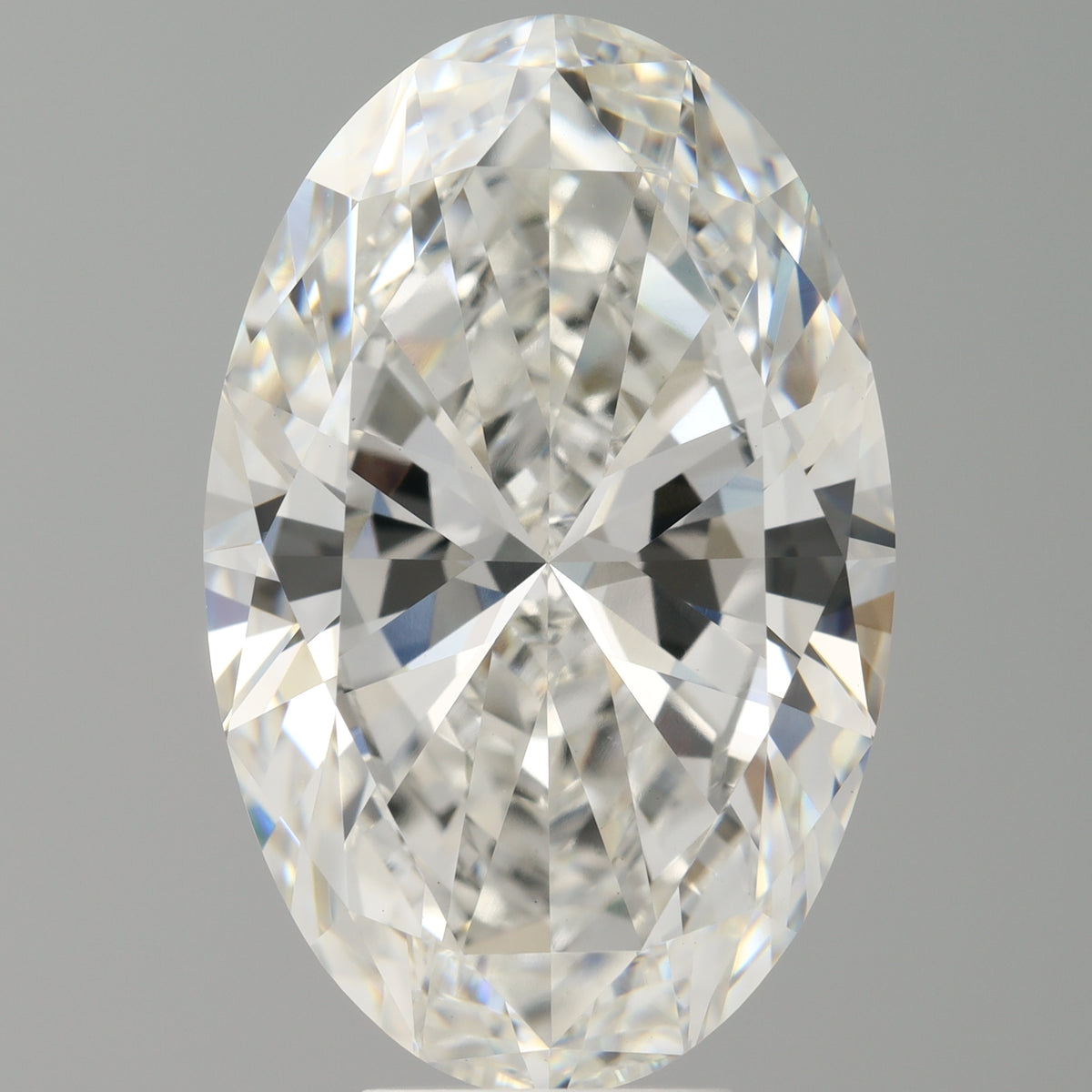 8.01 Carat Oval Shaped, Ideal Cut, F Color, VVS2 Clarity, IGI Certified Lab Grown Diamond