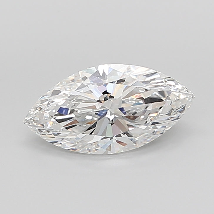 4.02 Carat Marquise Shaped, Ideal Cut, E Color, VVS2 Clarity, IGI Certified Lab Grown Diamond