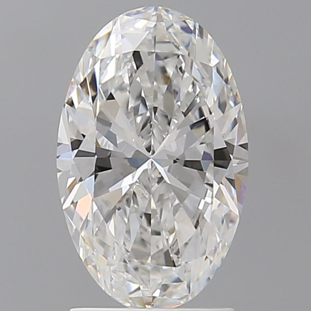 2.01 Carat Oval Shaped, Ideal Cut, E Color, VVS2 Clarity, IGI Certified Lab Grown Diamond