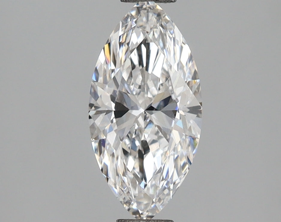 1.03 Carat Marquise Shaped, Ideal Cut, D Color, VVS2 Clarity, IGI Certified Lab Grown Diamond