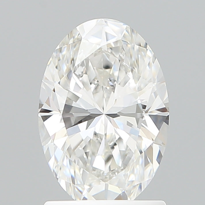 1.59 Carat Oval Shaped, Excellent Cut, E Color, VVS1 Clarity, IGI Certified Lab Grown Diamond