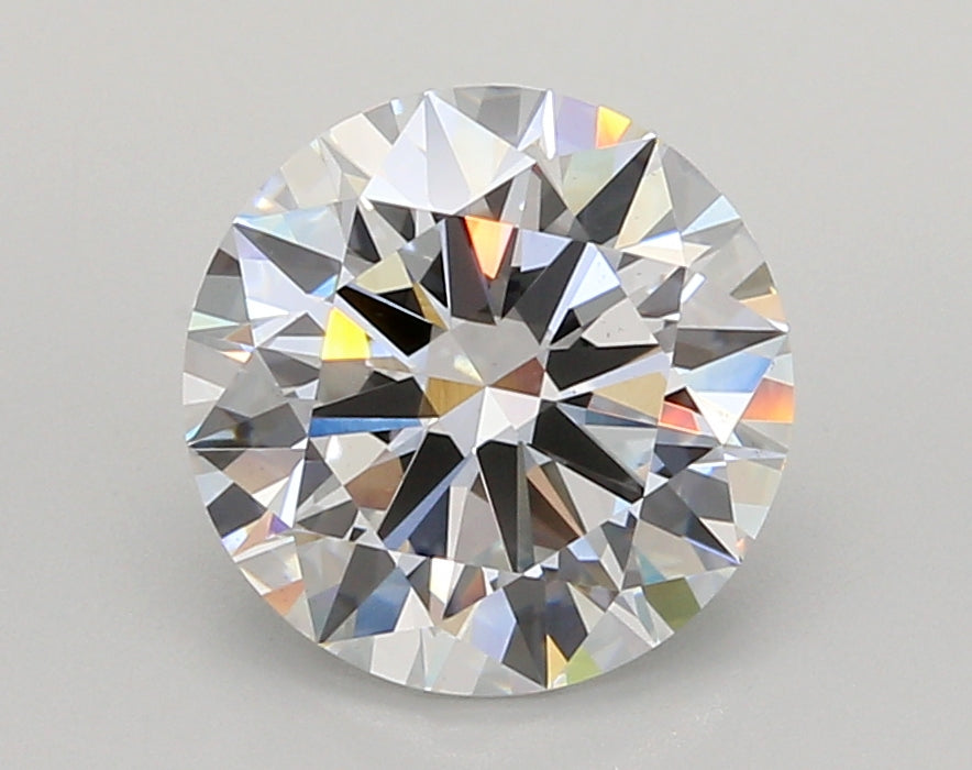 3.00 Carat Round Shaped, Ideal Cut, D Color, VS1 Clarity, IGI Certified Lab Grown Diamond