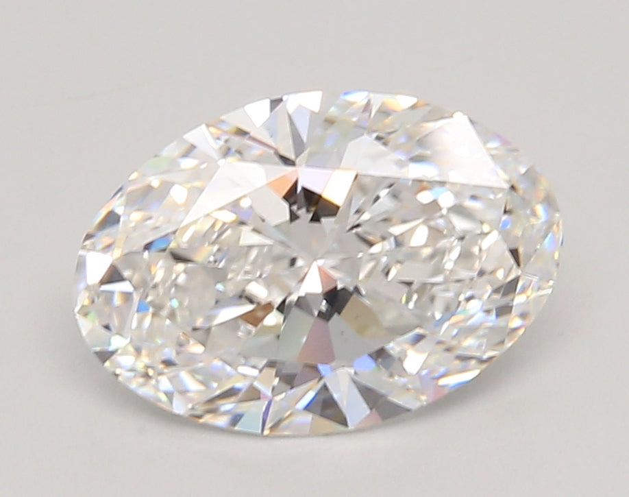 2.70 Carat Oval Shaped, Ideal Cut, D Color, VS1 Clarity, IGI Certified Lab Grown Diamond