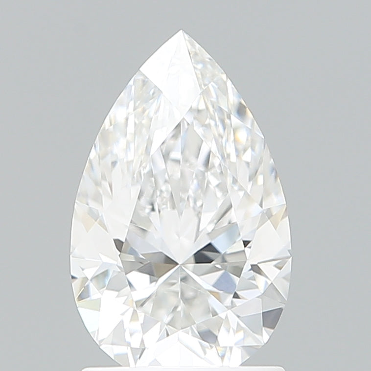 1.54 Carat Pear Shaped, Excellent Cut, E Color, VVS1 Clarity, IGI Certified Lab Grown Diamond