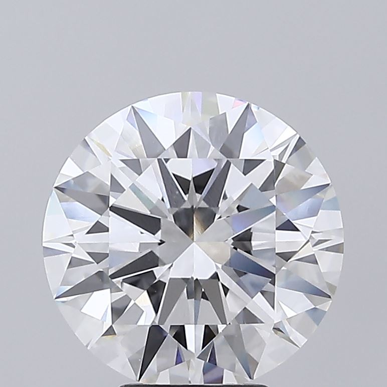 5.61 Carat Round Shaped, Ideal Cut, E Color, VVS2 Clarity, IGI Certified Lab Grown Diamond