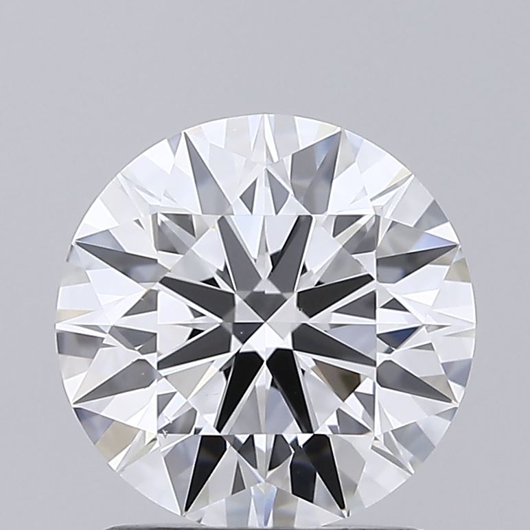 1.52 Carat Round Shaped, Ideal Cut, D Color, VS1 Clarity, IGI Certified Lab Grown Diamond