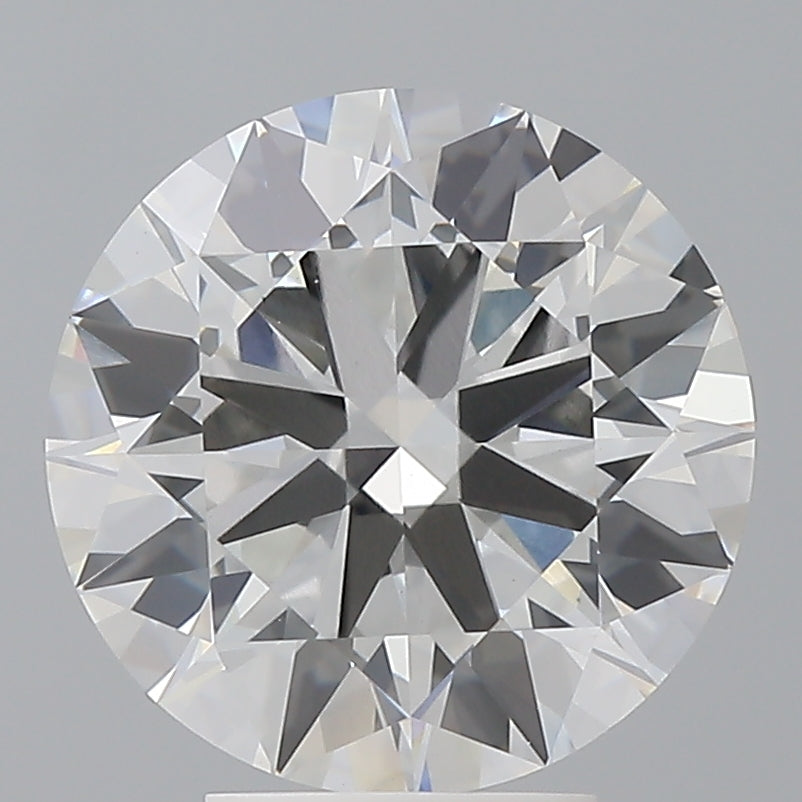 4.58 Carat Round Shaped, Excellent Cut, F Color, VVS2 Clarity, IGI Certified Lab Grown Diamond