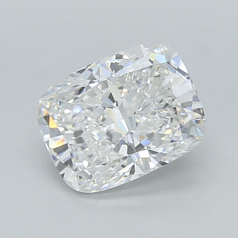 1.75 Carat Cushion Shaped, Ideal Cut, E Color, VVS2 Clarity, IGI Certified Lab Grown Diamond
