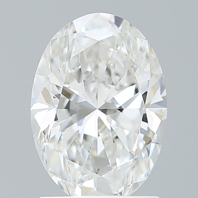 1.66 Carat Oval Shaped, Excellent Cut, E Color, VVS2 Clarity, IGI Certified Lab Grown Diamond