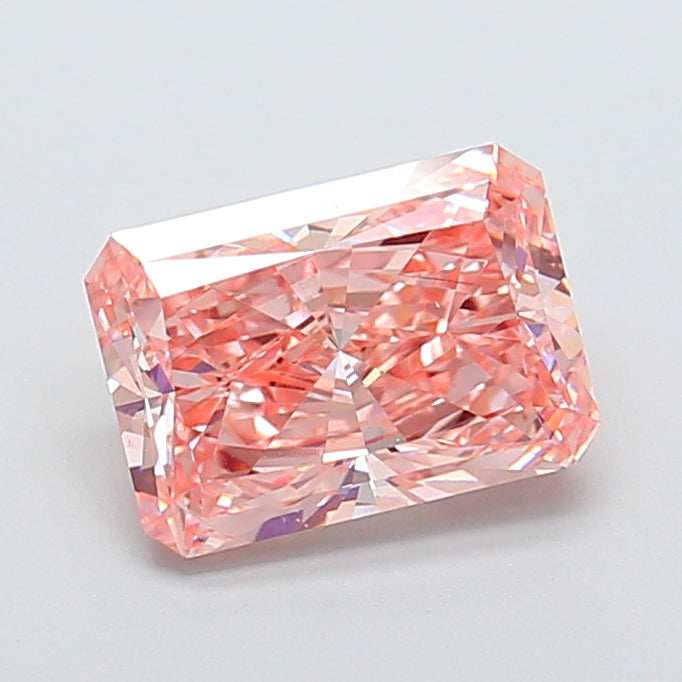 2.50 Carat Radiant Shaped, Very Good Cut, VS1 Clarity, IGI Certified Lab Grown Diamond