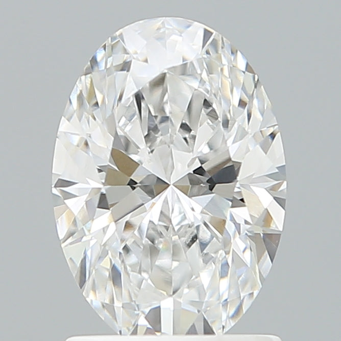 1.54 Carat Oval Shaped, Excellent Cut, D Color, VVS2 Clarity, IGI Certified Lab Grown Diamond