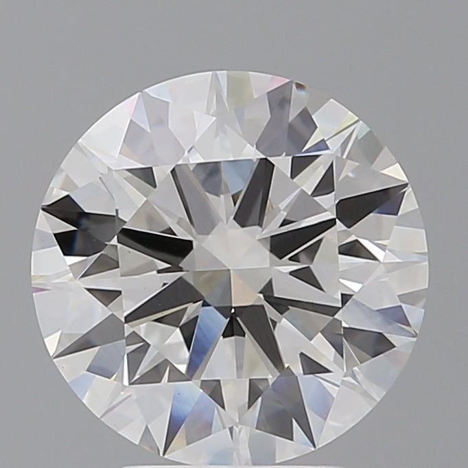4.06 Carat Round Shaped, Ideal Cut, F Color, VVS2 Clarity, IGI Certified Lab Grown Diamond