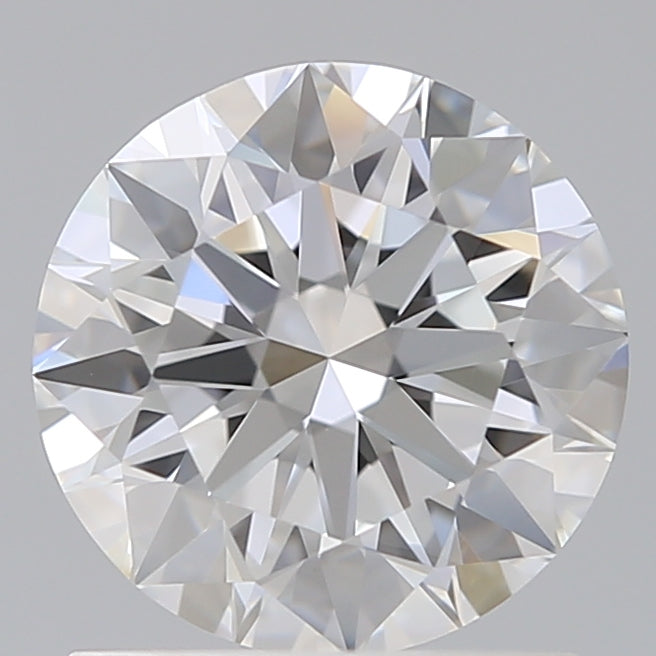 1.30 Carat Round Shaped, Excellent Cut, D Color, VVS2 Clarity, IGI Certified Lab Grown Diamond