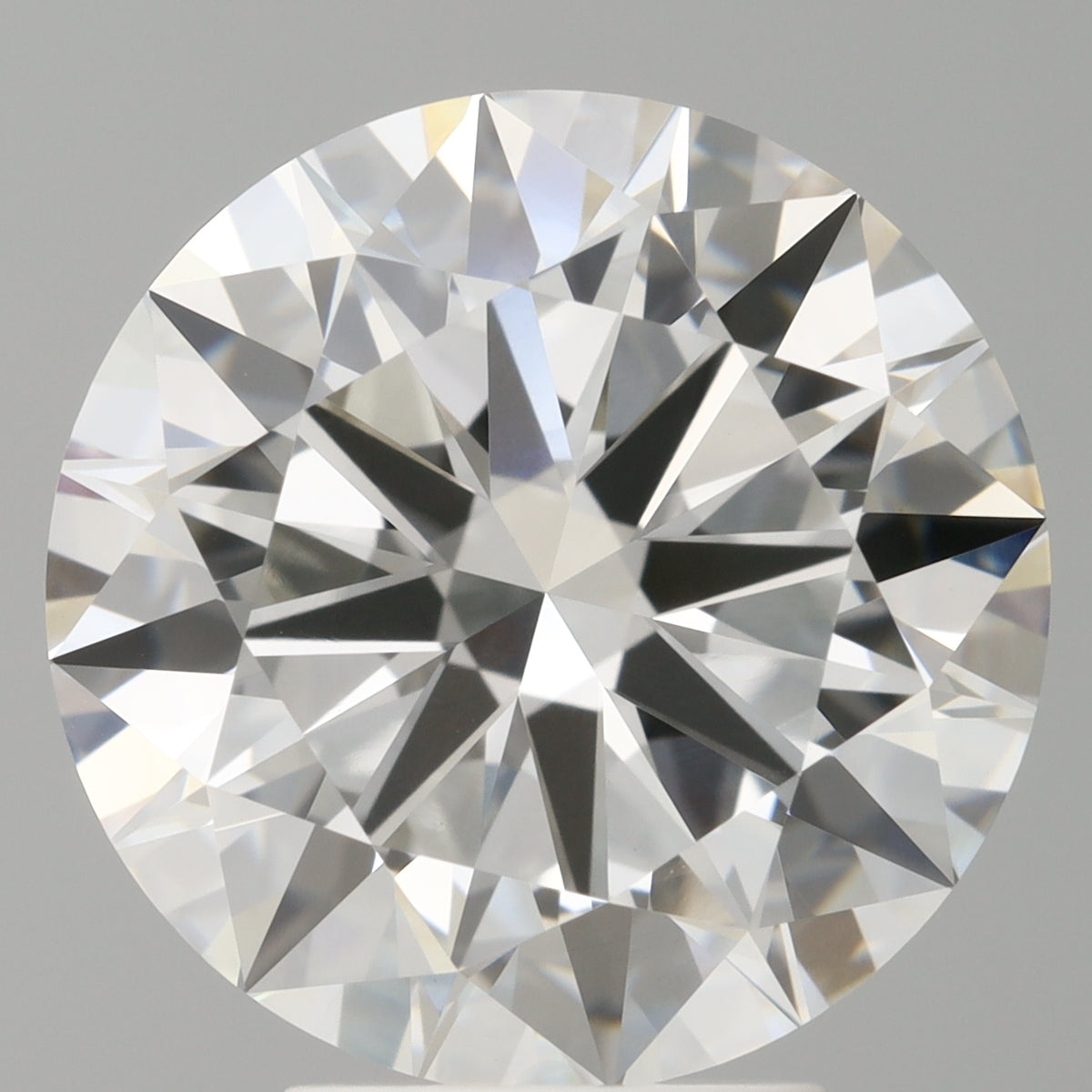 5.01 Carat Round Shaped, Excellent Cut, F Color, VVS2 Clarity, IGI Certified Lab Grown Diamond