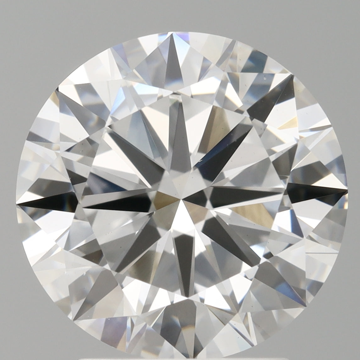 3.00 Carat Round Shaped, Excellent Cut, E Color, VS1 Clarity, IGI Certified Lab Grown Diamond