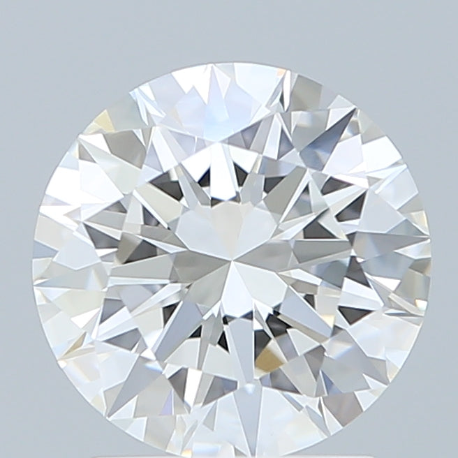 2.01 Carat Round Shaped, Excellent Cut, E Color, VVS2 Clarity, IGI Certified Lab Grown Diamond