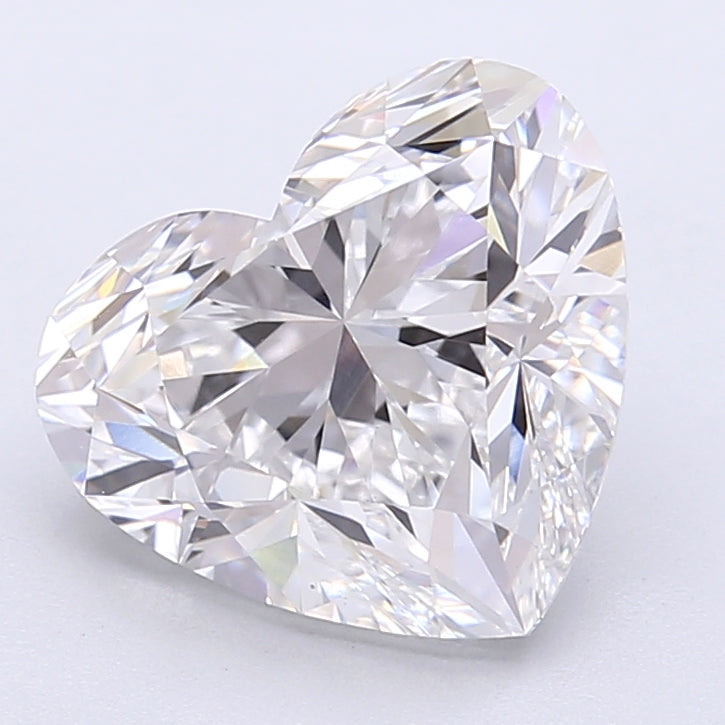 4.13 Carat Heart Shaped, Very Good Cut, E Color, VS1 Clarity, IGI Certified Lab Grown Diamond