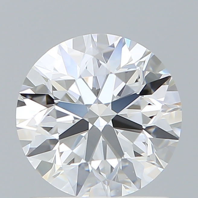 1.30 Carat Round Shaped, Excellent Cut, D Color, VVS2 Clarity, IGI Certified Lab Grown Diamond