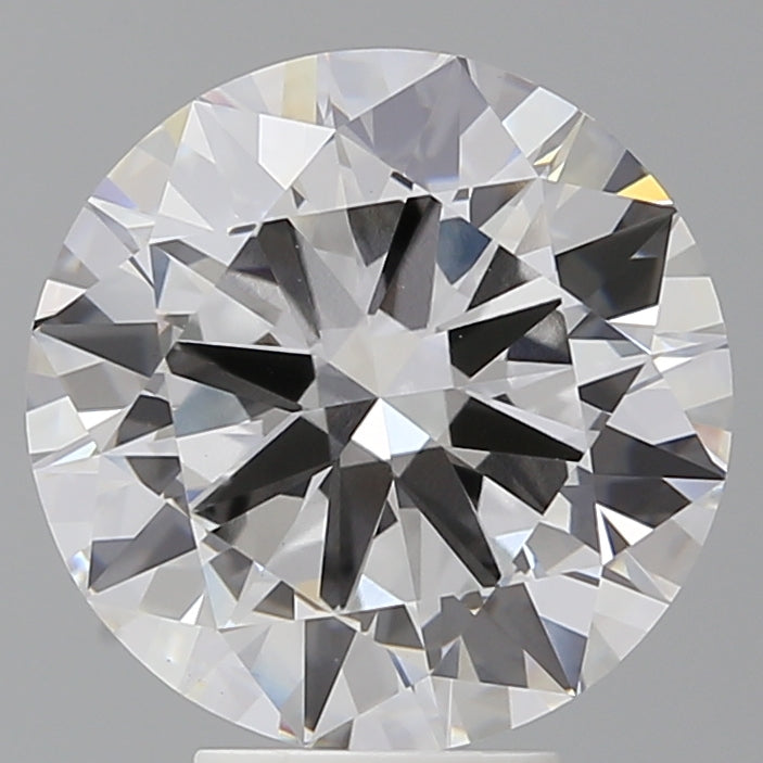 5.55 Carat Round Shaped, Excellent Cut, E Color, VVS2 Clarity, IGI Certified Lab Grown Diamond