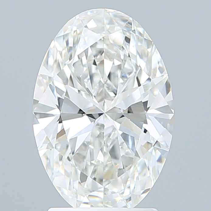 2.43 Carat Oval Shaped, Ideal Cut, F Color, VVS2 Clarity, IGI Certified Lab Grown Diamond