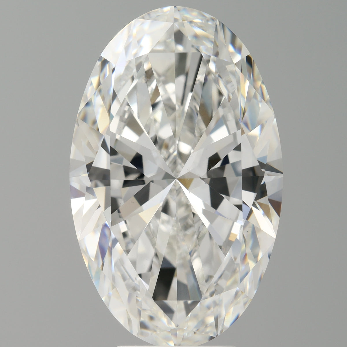 7.07 Carat Oval Shaped, Ideal Cut, E Color, VVS2 Clarity, IGI Certified Lab Grown Diamond