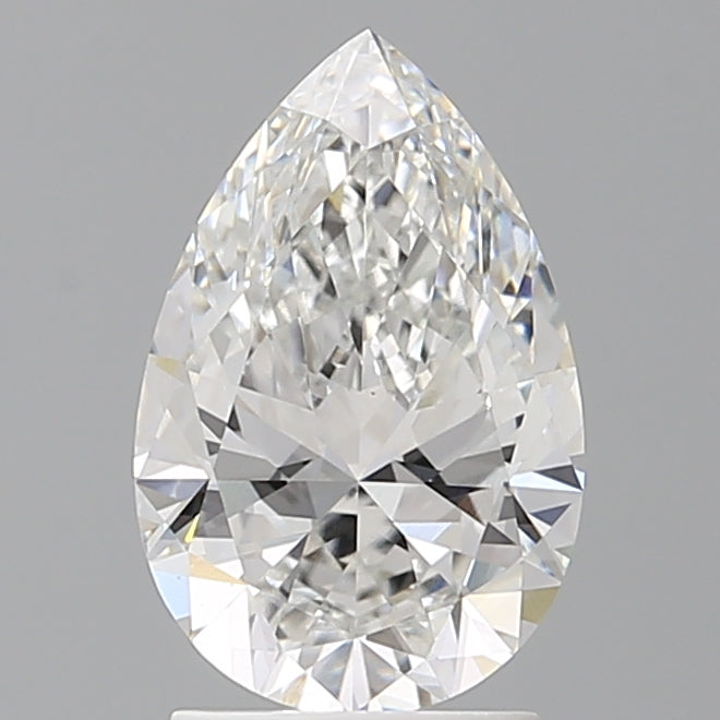 2.09 Carat Pear Shaped, Excellent Cut, E Color, VS1 Clarity, IGI Certified Lab Grown Diamond