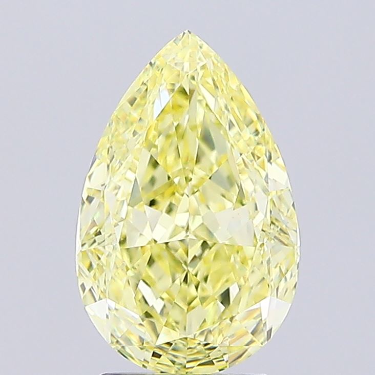 3.04 Carat Pear Shaped, Ideal Cut, VS1 Clarity, IGI Certified Lab Grown Diamond