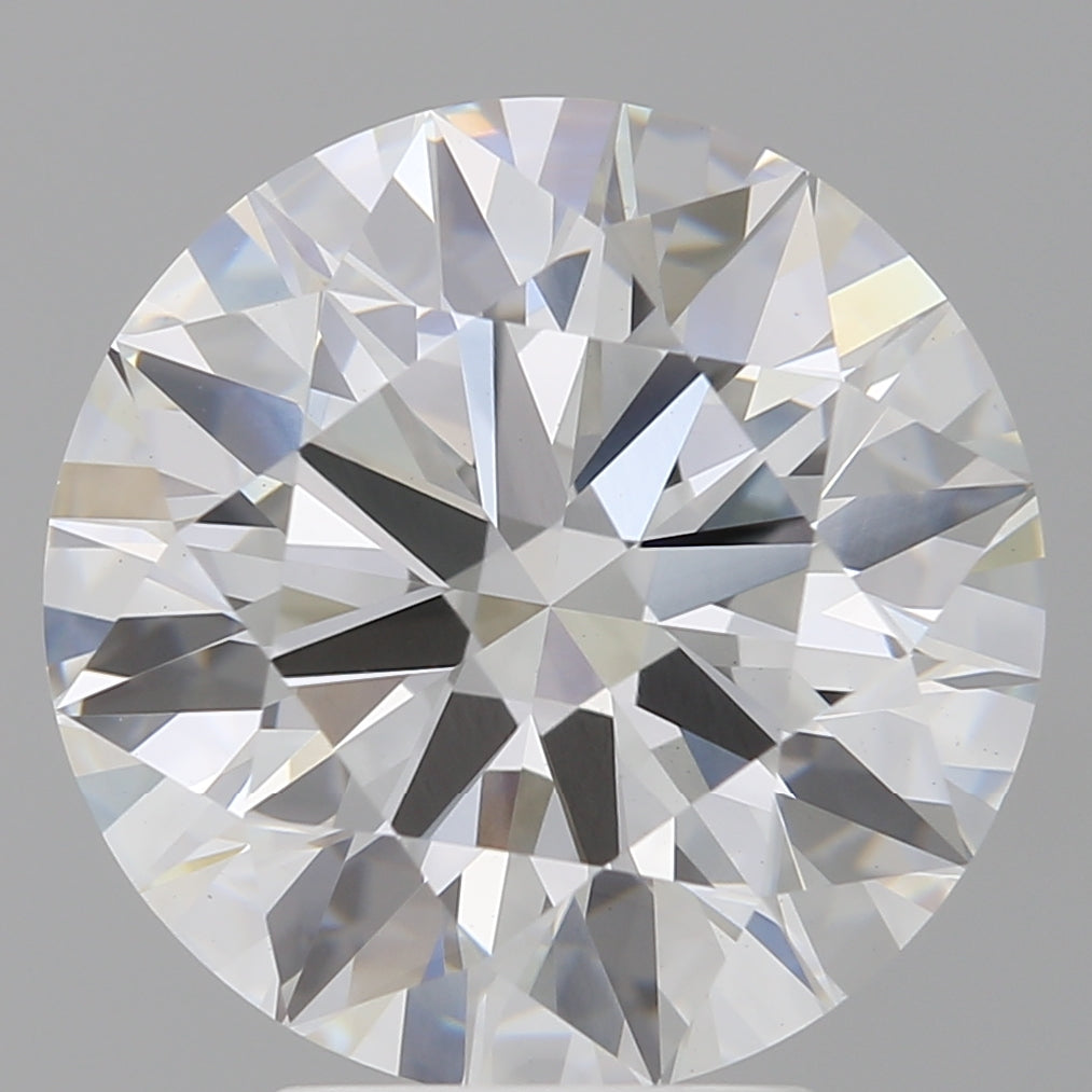 4.95 Carat Round Shaped, Excellent Cut, E Color, VVS2 Clarity, IGI Certified Lab Grown Diamond