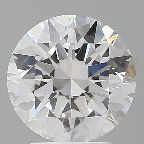 3.03 Carat Round Shaped, Excellent Cut, E Color, VVS2 Clarity, IGI Certified Lab Grown Diamond