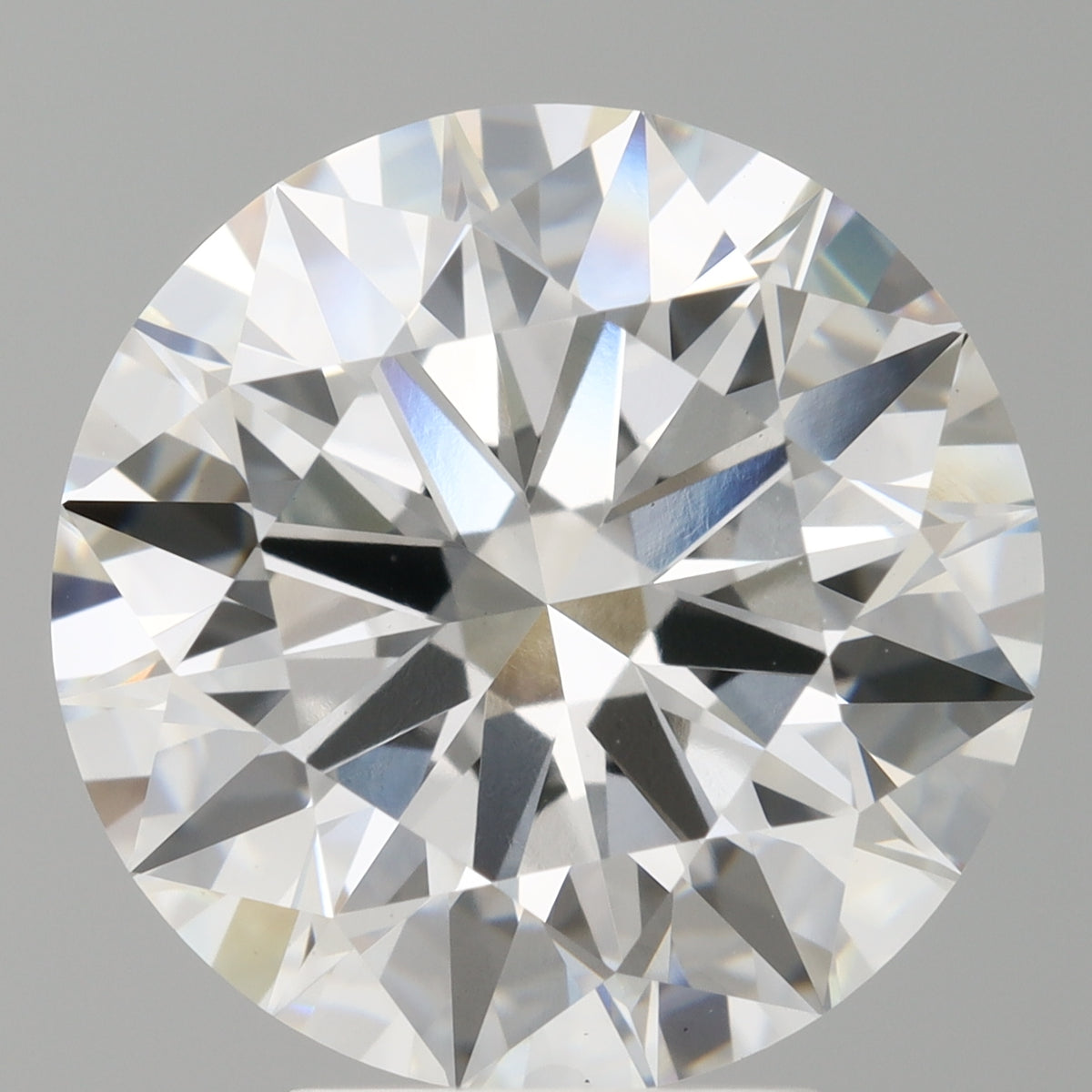 5.10 Carat Round Shaped, Ideal Cut, E Color, VVS2 Clarity, IGI Certified Lab Grown Diamond