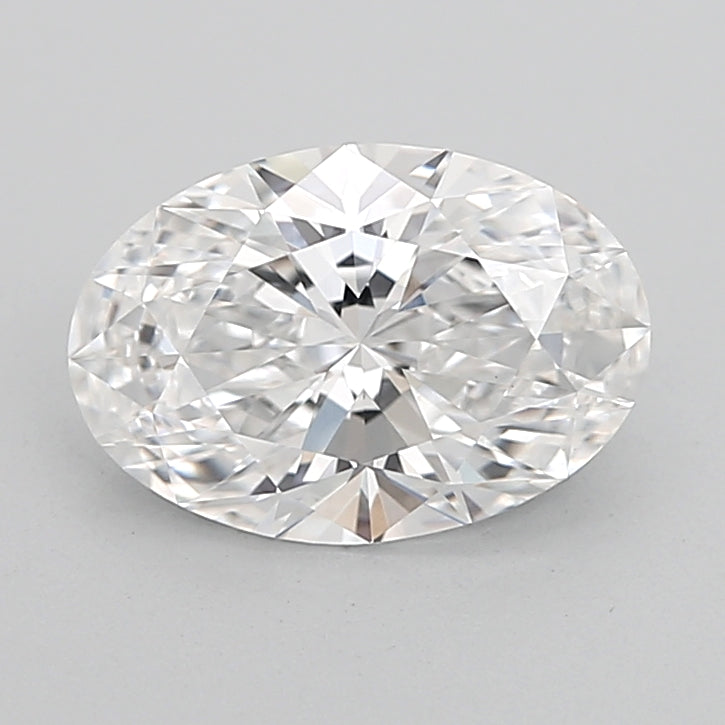 2.02 Carat Oval Shaped, Ideal Cut, D Color, VVS2 Clarity, IGI Certified Lab Grown Diamond
