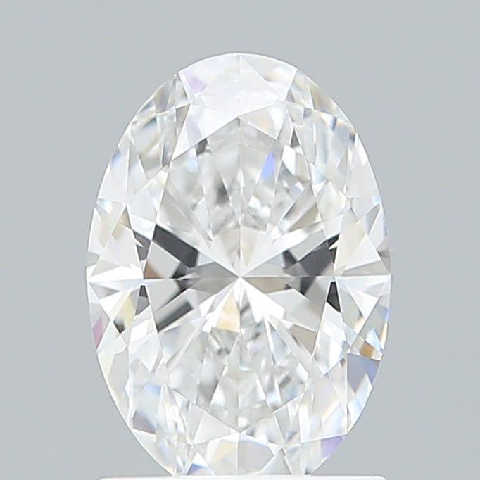 1.30 Carat Oval Shaped, Ideal Cut, D Color, IF Clarity, IGI Certified Lab Grown Diamond
