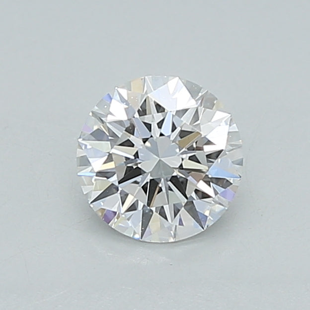 0.52 Carat Round Shaped, Ideal Cut, D Color, VVS2 Clarity, IGI Certified Lab Grown Diamond