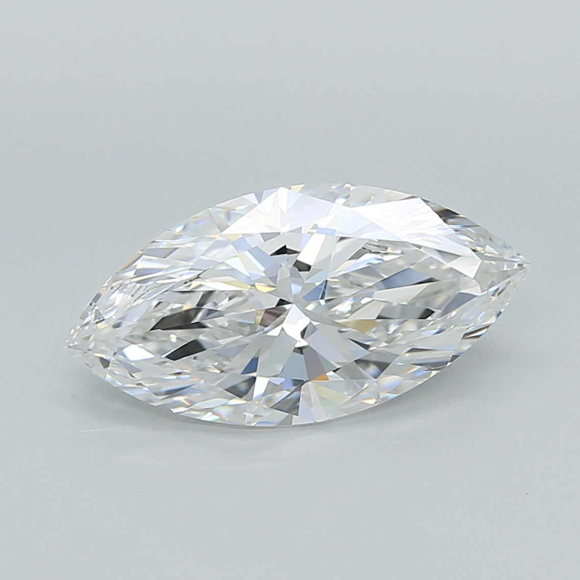 2.51 Carat Marquise Shaped, Ideal Cut, E Color, VVS2 Clarity, IGI Certified Lab Grown Diamond