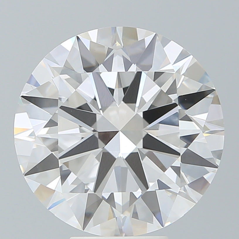 7.72 Carat Round Shaped, Excellent Cut, F Color, VS1 Clarity, IGI Certified Lab Grown Diamond