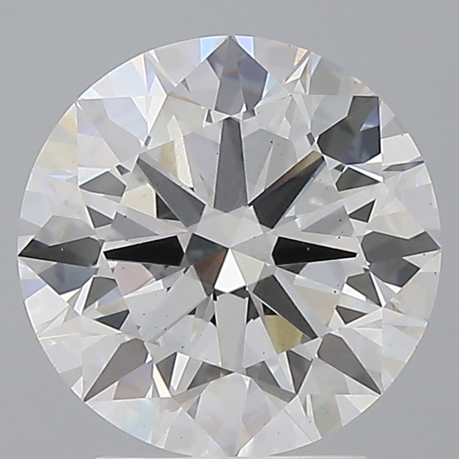 3.01 Carat Round Shaped, Excellent Cut, E Color, VS1 Clarity, IGI Certified Lab Grown Diamond